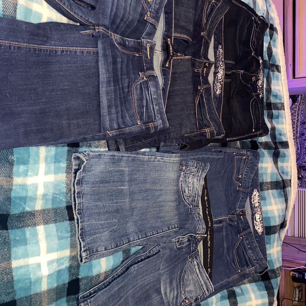 I have 5 pairs of brand new express Jean size 6
